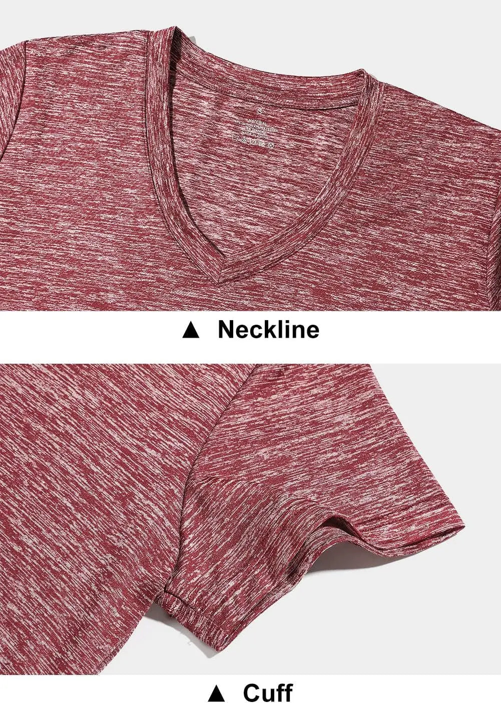 5-Pack Women'S Short Sleeve Dry Fit T-Shirt Moisture Wicking V-Neck Tee | Exercise Yoga Tees,Quick Dry Tops for Workout,Gym