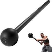 Steel Mace Bell for Strength Training, Support Full Body, Muscles, Shoulder, Grips & Forearms Workouts,
