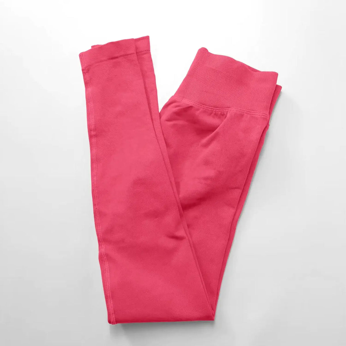 Yoga Leggings Women Seamless Sports Pants Low Ribbed Band Gym Clothes Fitness Workout Wear Scrunch Bum Tights