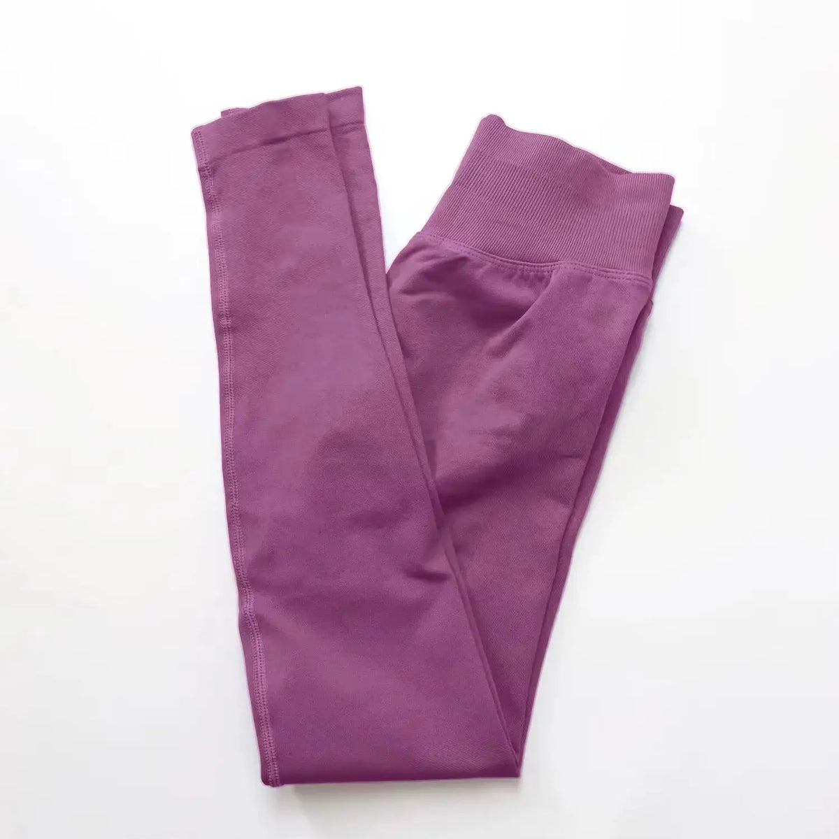 Yoga Leggings Women Seamless Sports Pants Low Ribbed Band Gym Clothes Fitness Workout Wear Scrunch Bum Tights