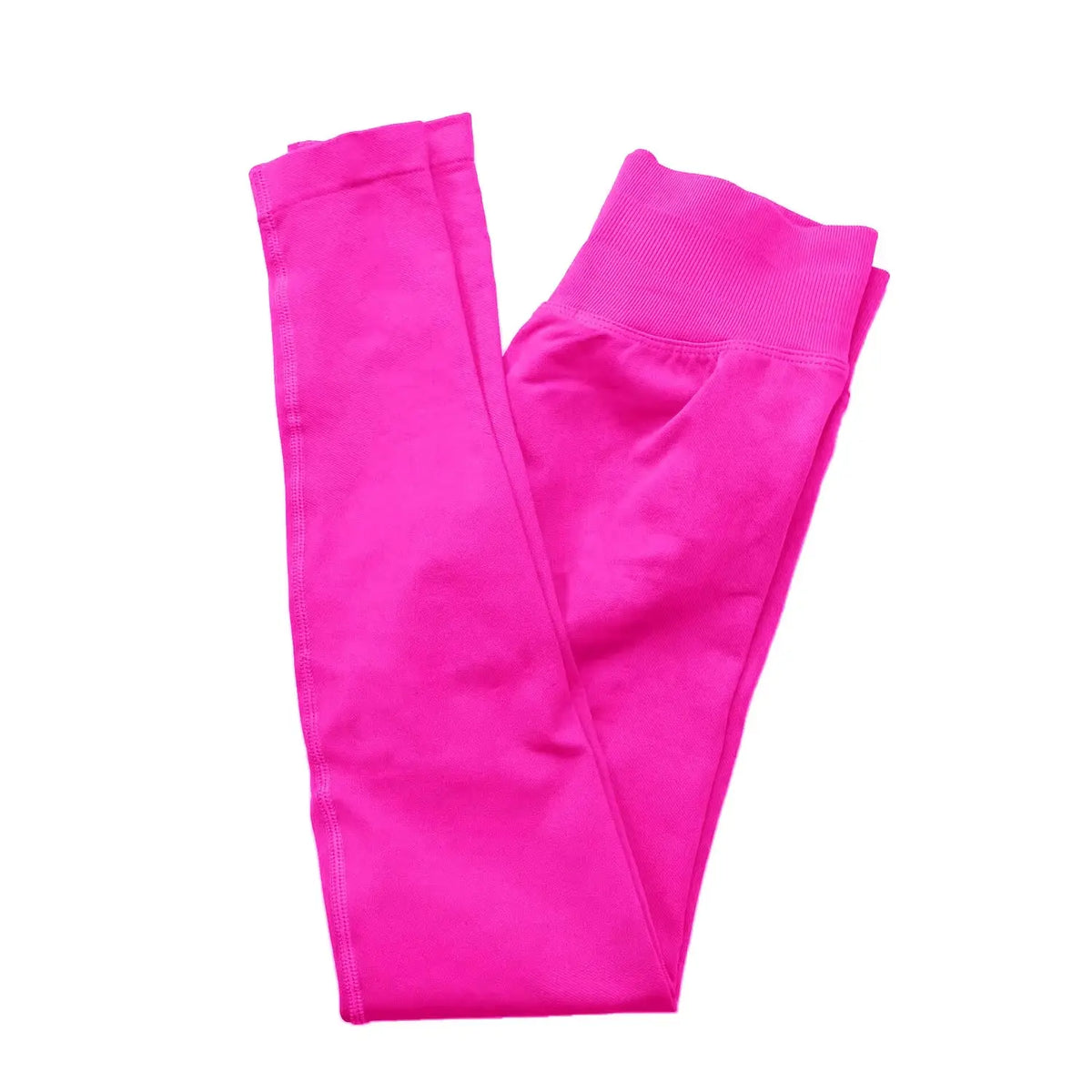 Yoga Leggings Women Seamless Sports Pants Low Ribbed Band Gym Clothes Fitness Workout Wear Scrunch Bum Tights
