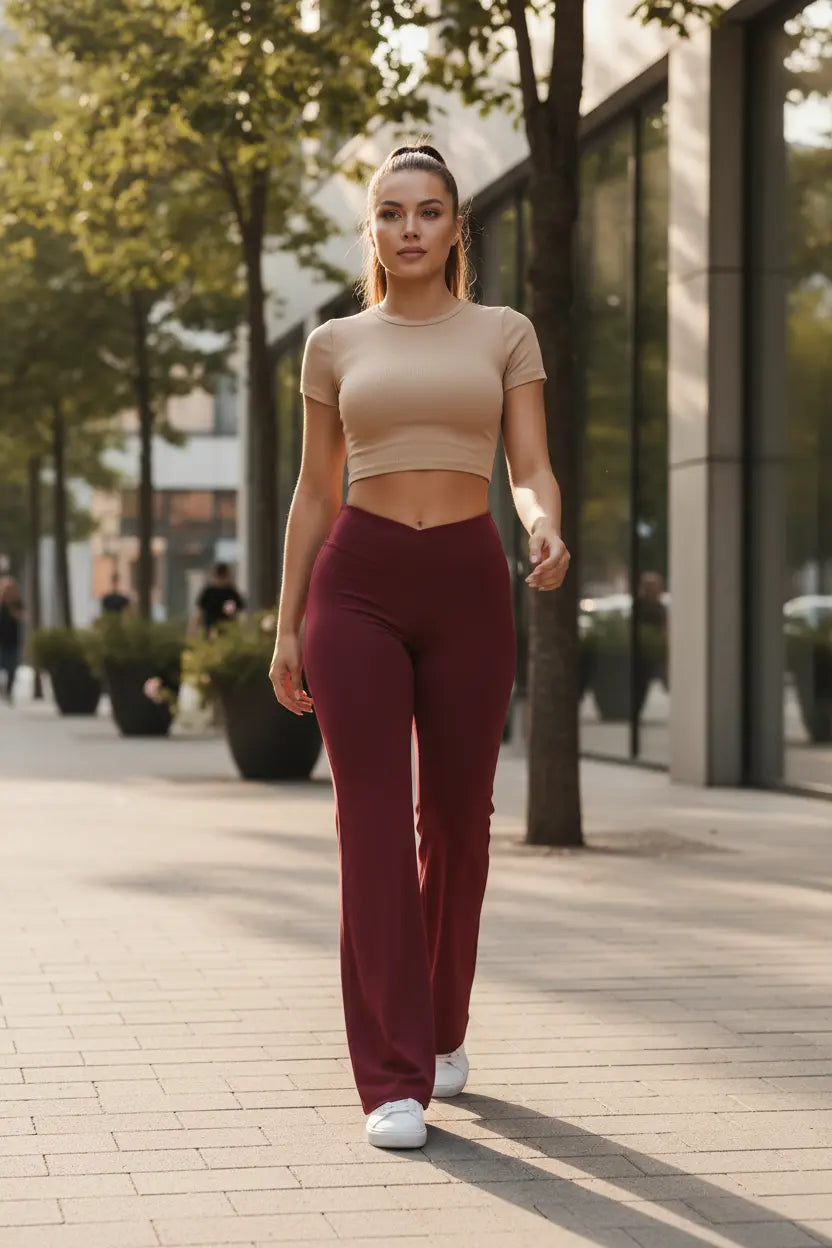Aura Straight Leg Lounge Pants - Effortless All-Day Wear AURA
