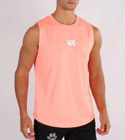 Summer New Gym Vest Men Bodybuilding Sleeveless Sports Tank Top Quick-Drying Mesh Fitness Running Tank Top Men Clothes