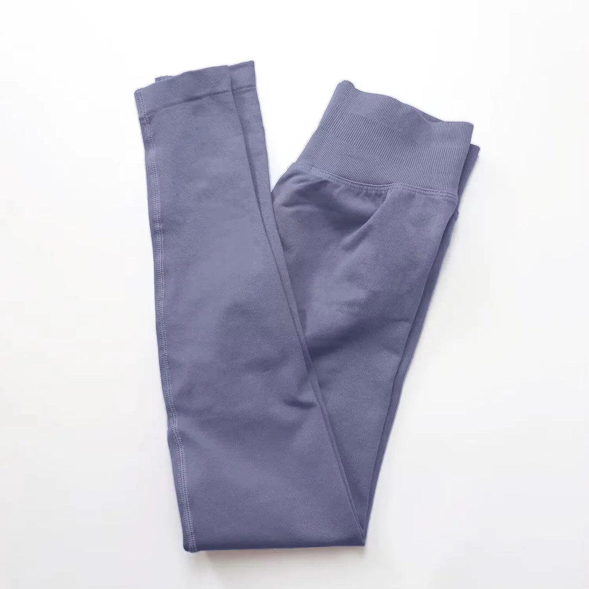 Yoga Leggings Women Seamless Sports Pants Low Ribbed Band Gym Clothes Fitness Workout Wear Scrunch Bum Tights