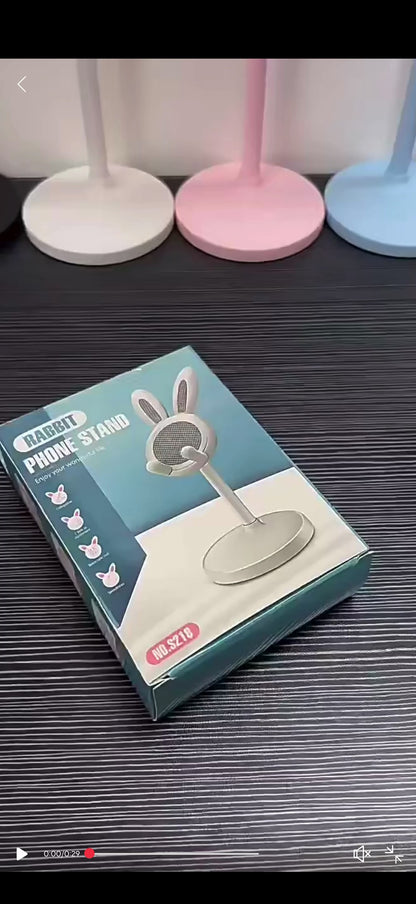 Cute Rabbit Mobile Phone Stand