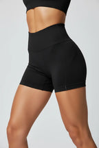 Scrunch Bum Shorts – Black